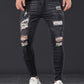 Slim Fit Gescheurde Jeans Lichtblauw - Alex