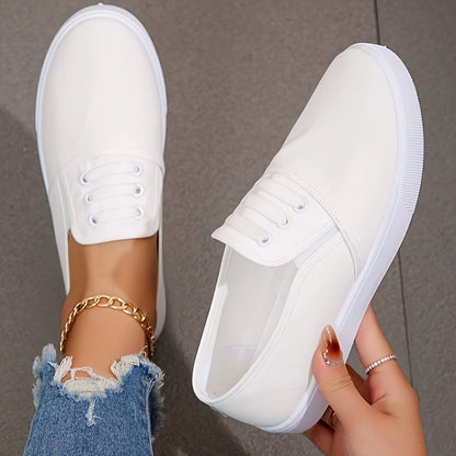 Witte Minimalistische Sneakers - Livia