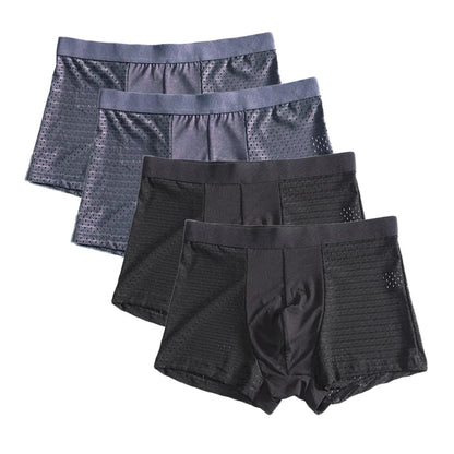 Max - Boxershorts in Grijs en Zwart