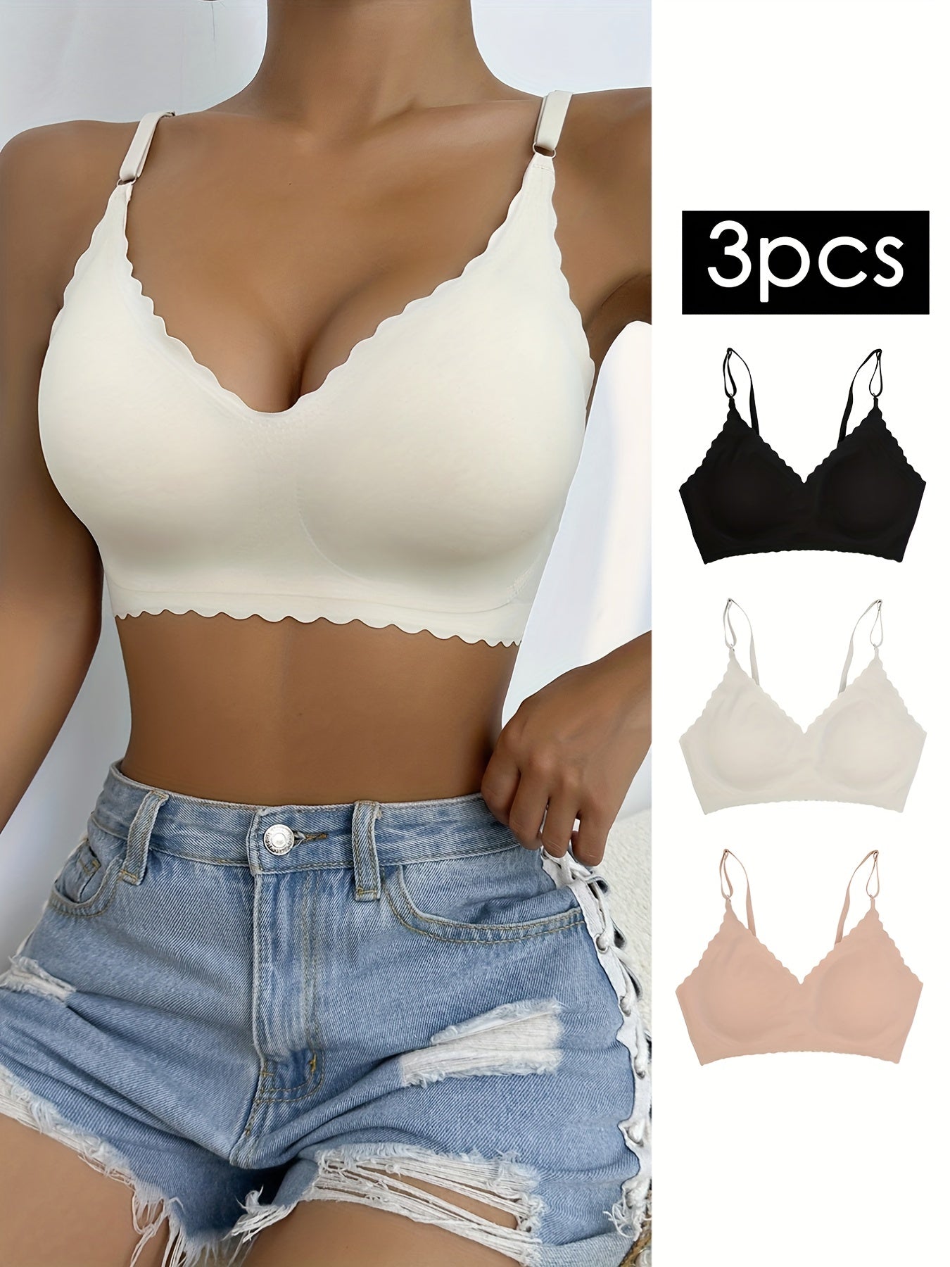 Naadloze Bralette Set - Livia