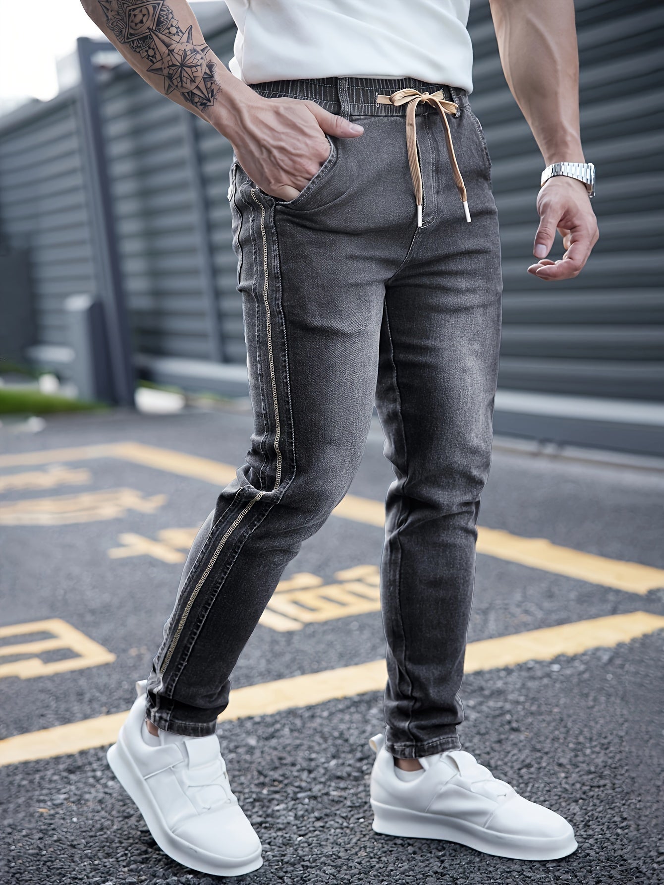 Zwarte Skinny Jeans - Milan