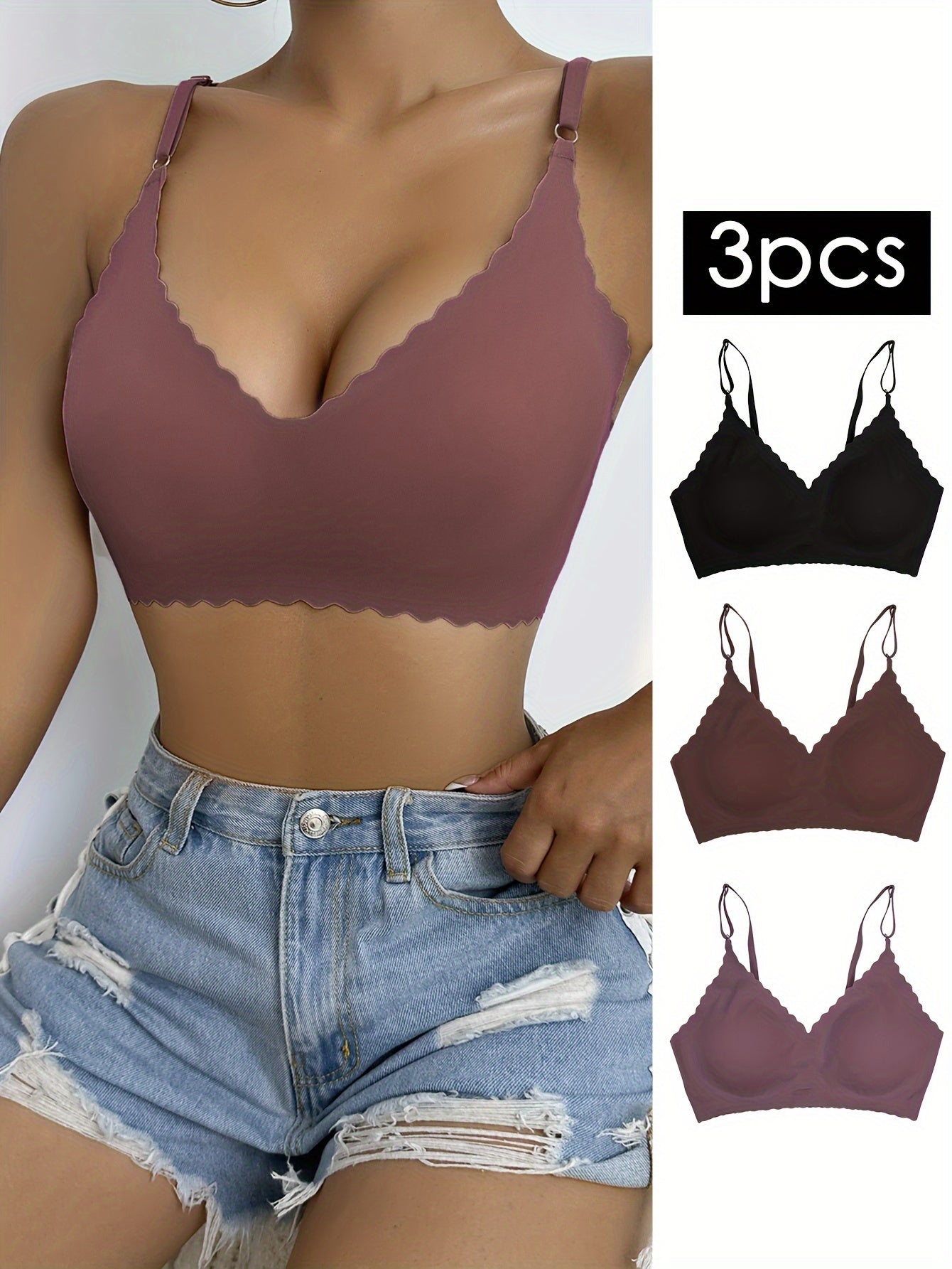 Naadloze Bralette Set - Livia