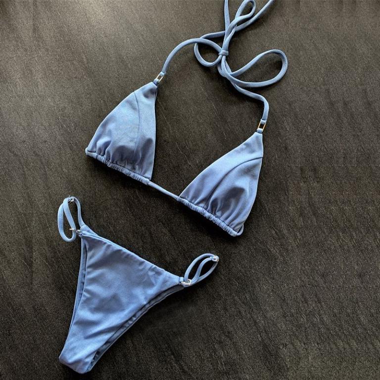 Jasmyn - Rode Micro Mini Bikini Set