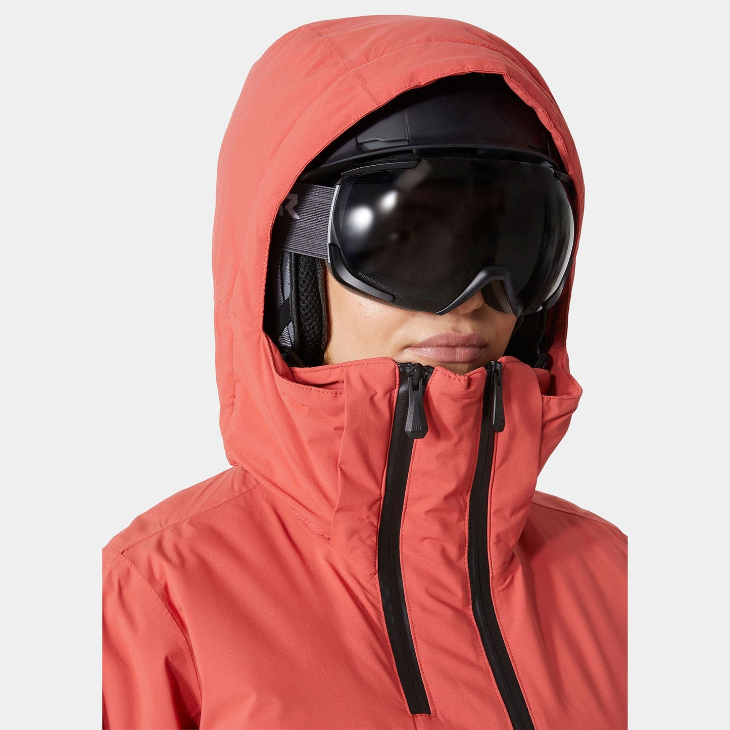 Eco-Chic Nora: Dames Geïsoleerde Lange Ski Jas – Stijlvol, Warm, Gerecycled