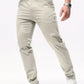 Beige Slim Fit Broek - Lars