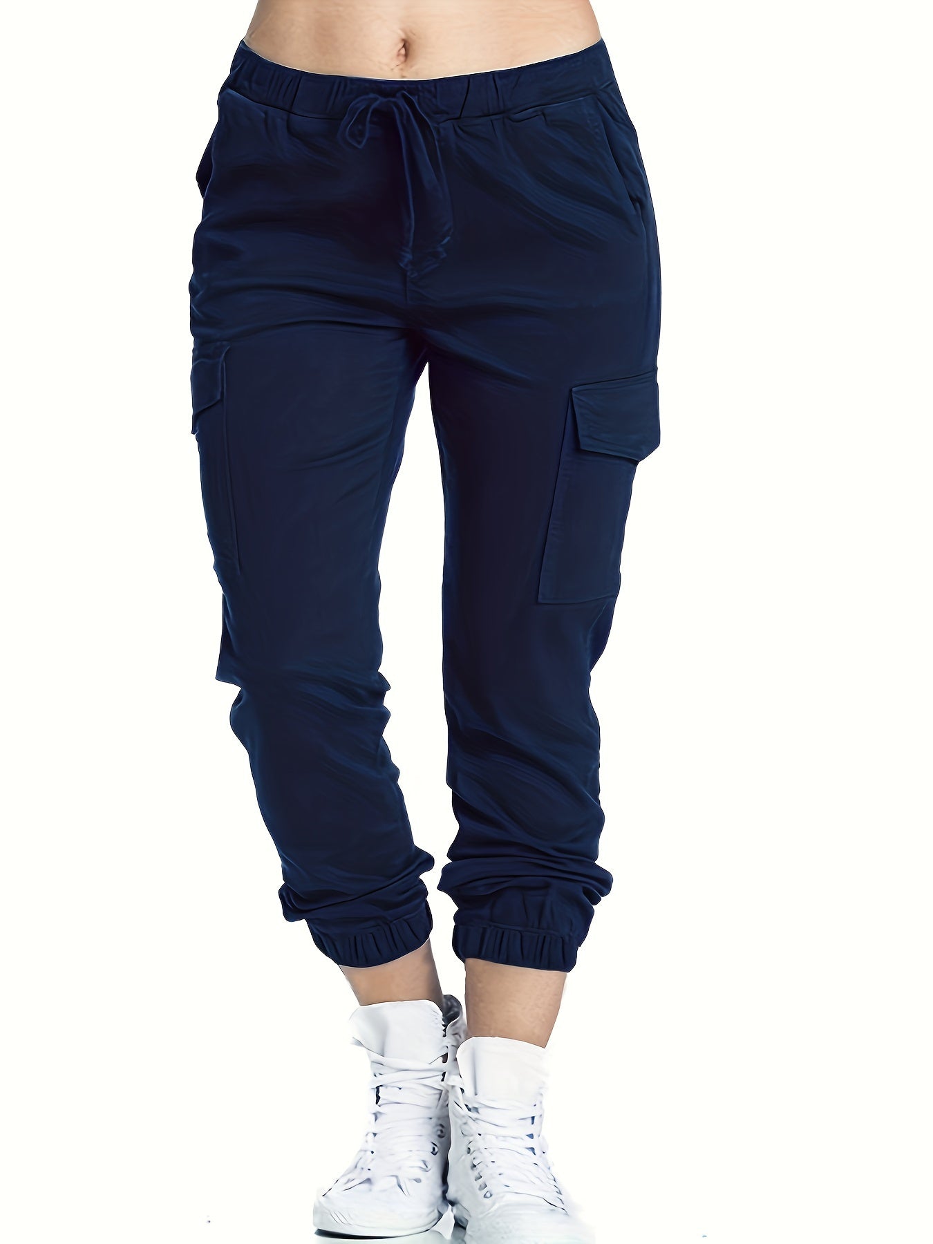 Zwarte Plus Size Joggers - Nina