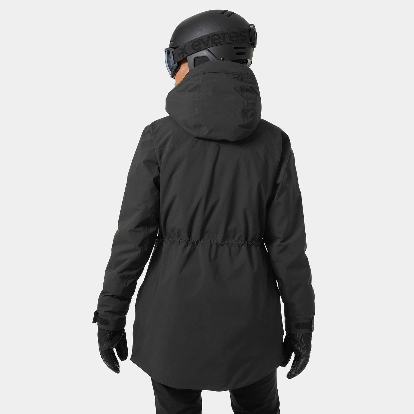 Eco-Chic Nora: Dames Geïsoleerde Lange Ski Jas – Stijlvol, Warm, Gerecycled