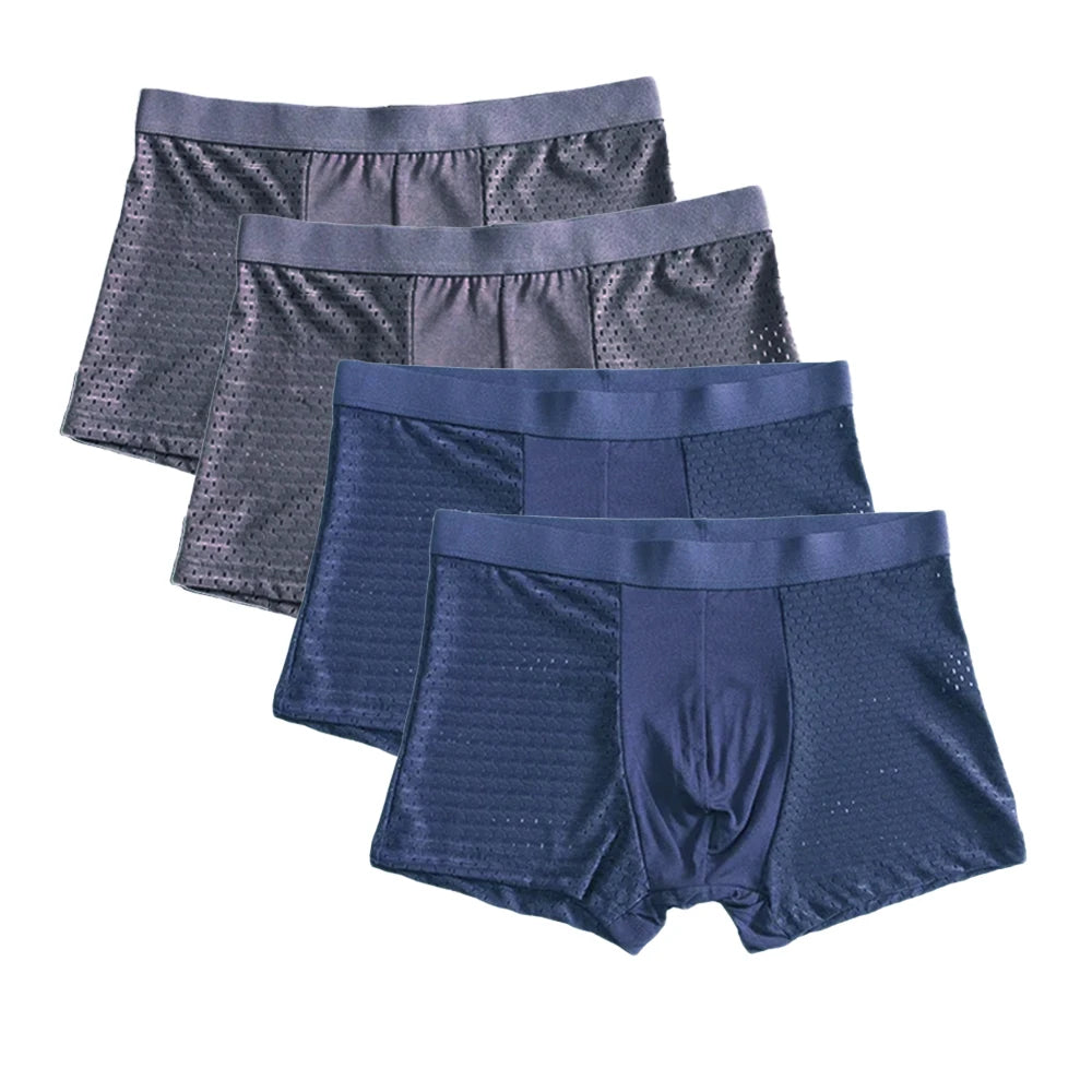 Max - Boxershorts in Grijs en Zwart