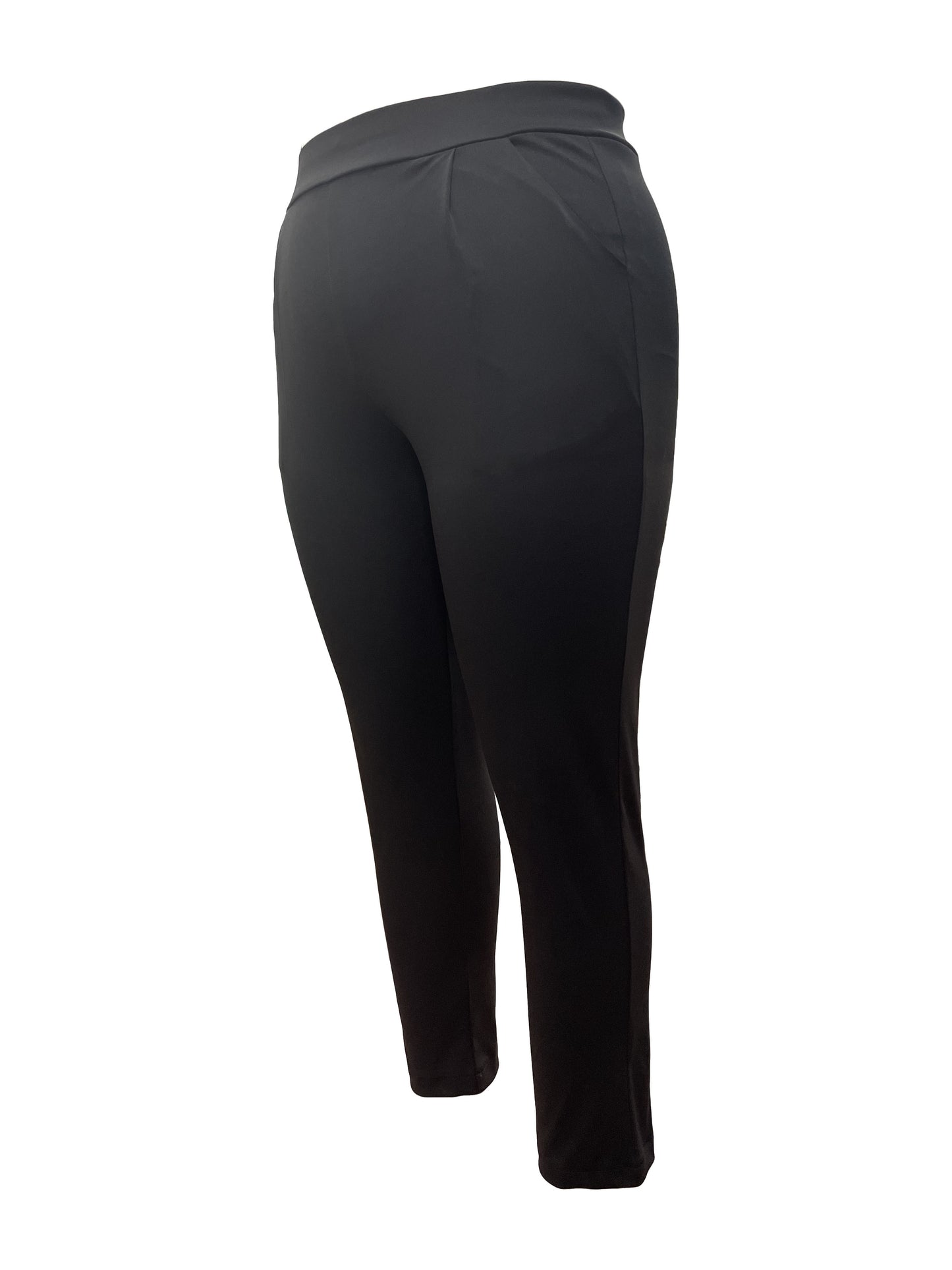 Donkergroene Tapered Broek - Emma