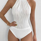 Witte Halternek Bodysuit - Lisa