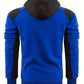 Stedelijke Stijl: Heren Hooded Varsity Color Block Jack