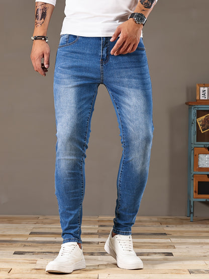 Gescheurde Skinny Jeans Blauw - Jack