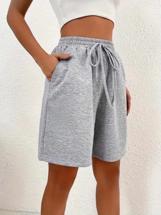 Grijs Casual Lenteshort - Luna