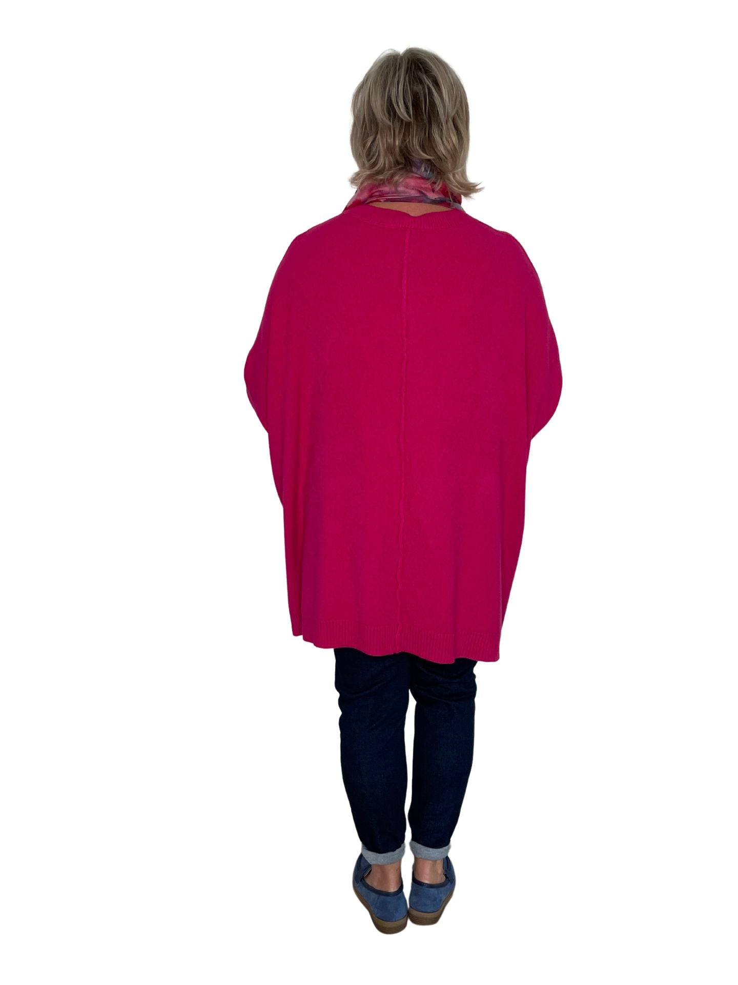 Ultra-Zachte, Oversized Trui met Ronde Hals - Comfort Ontmoet Stijl