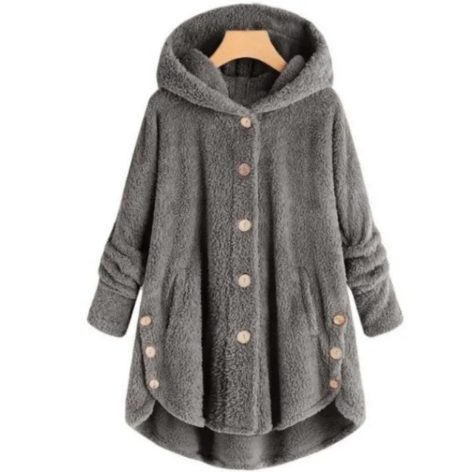 Chique Luipaard Sherpa: Elegante Dames Fleece & Teddy Jas - Winddicht Warmte voor Herfst & Winter