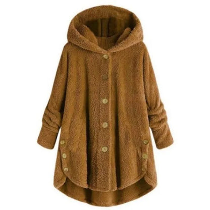 Chique Luipaard Sherpa: Elegante Dames Fleece & Teddy Jas - Winddicht Warmte voor Herfst & Winter