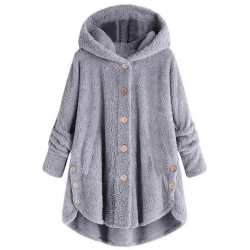 Chique Luipaard Sherpa: Elegante Dames Fleece & Teddy Jas - Winddicht Warmte voor Herfst & Winter