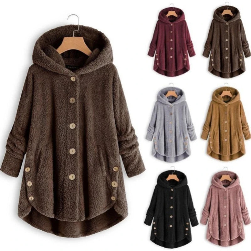 Chique Luipaard Sherpa: Elegante Dames Fleece & Teddy Jas - Winddicht Warmte voor Herfst & Winter