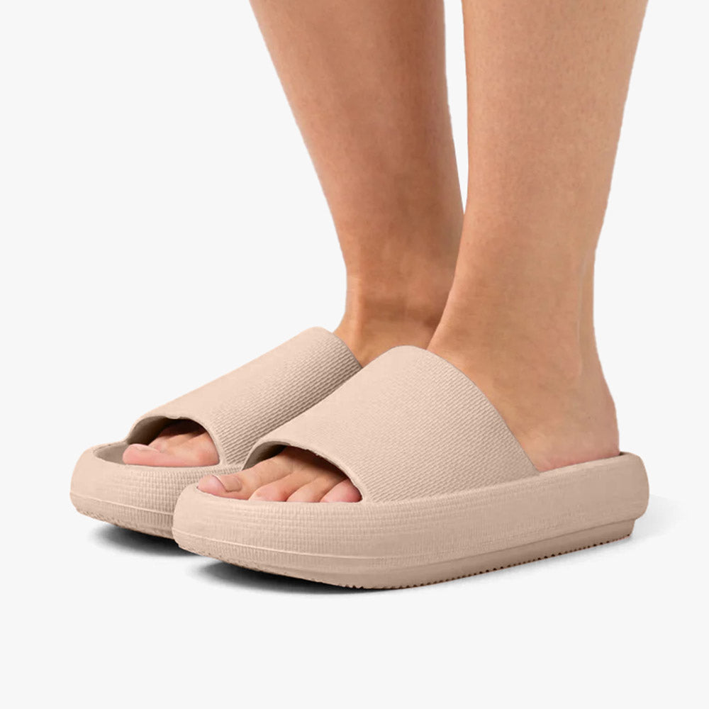 HappyFeet Luxe Slippers: 15° Comfort & Steun