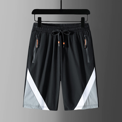 Russel - Zwarte Sportshorts voor Heren