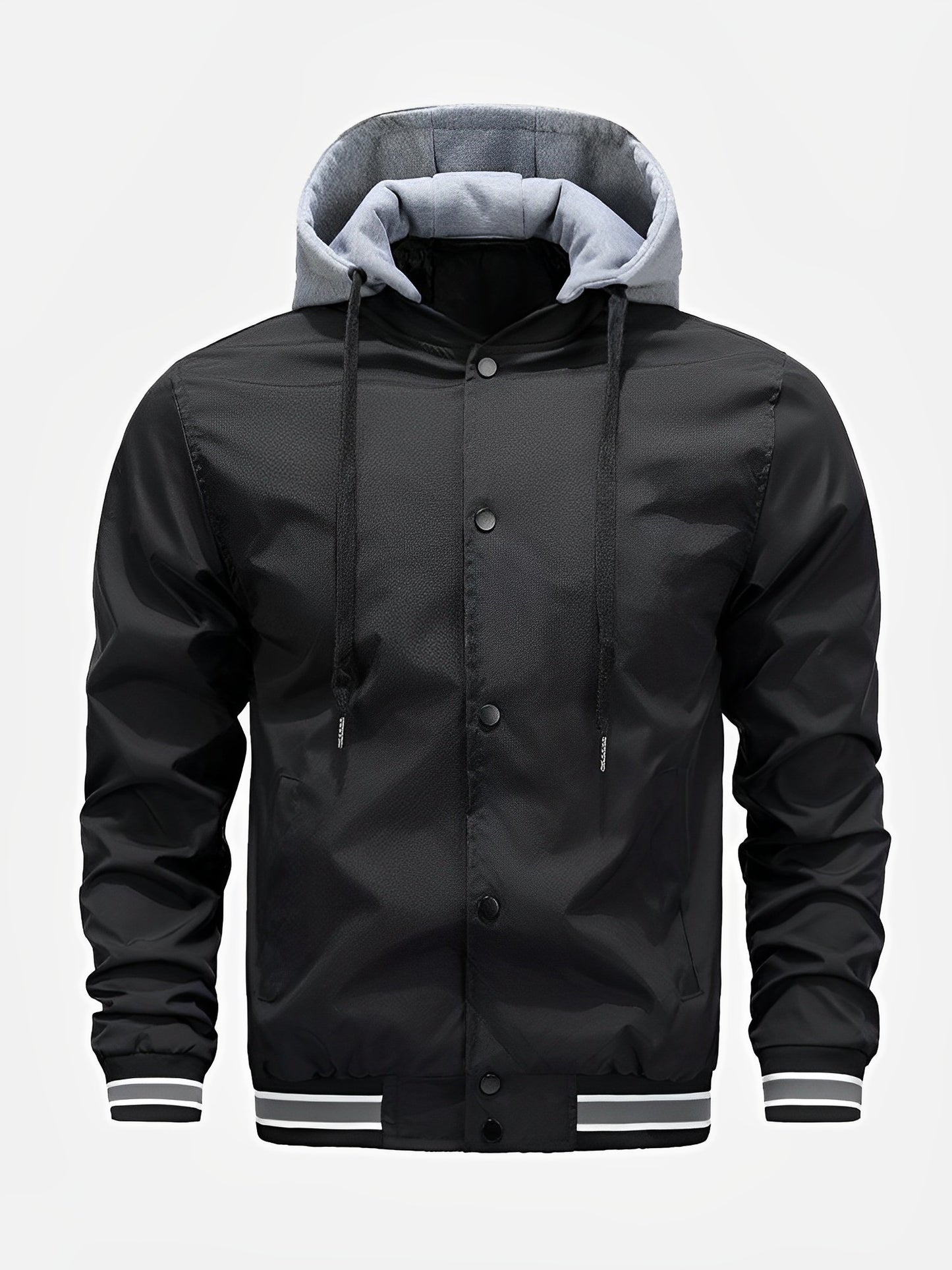 VersaFlex Hooded Bomber: Stijl & Aanpasbaarheid Verenigd