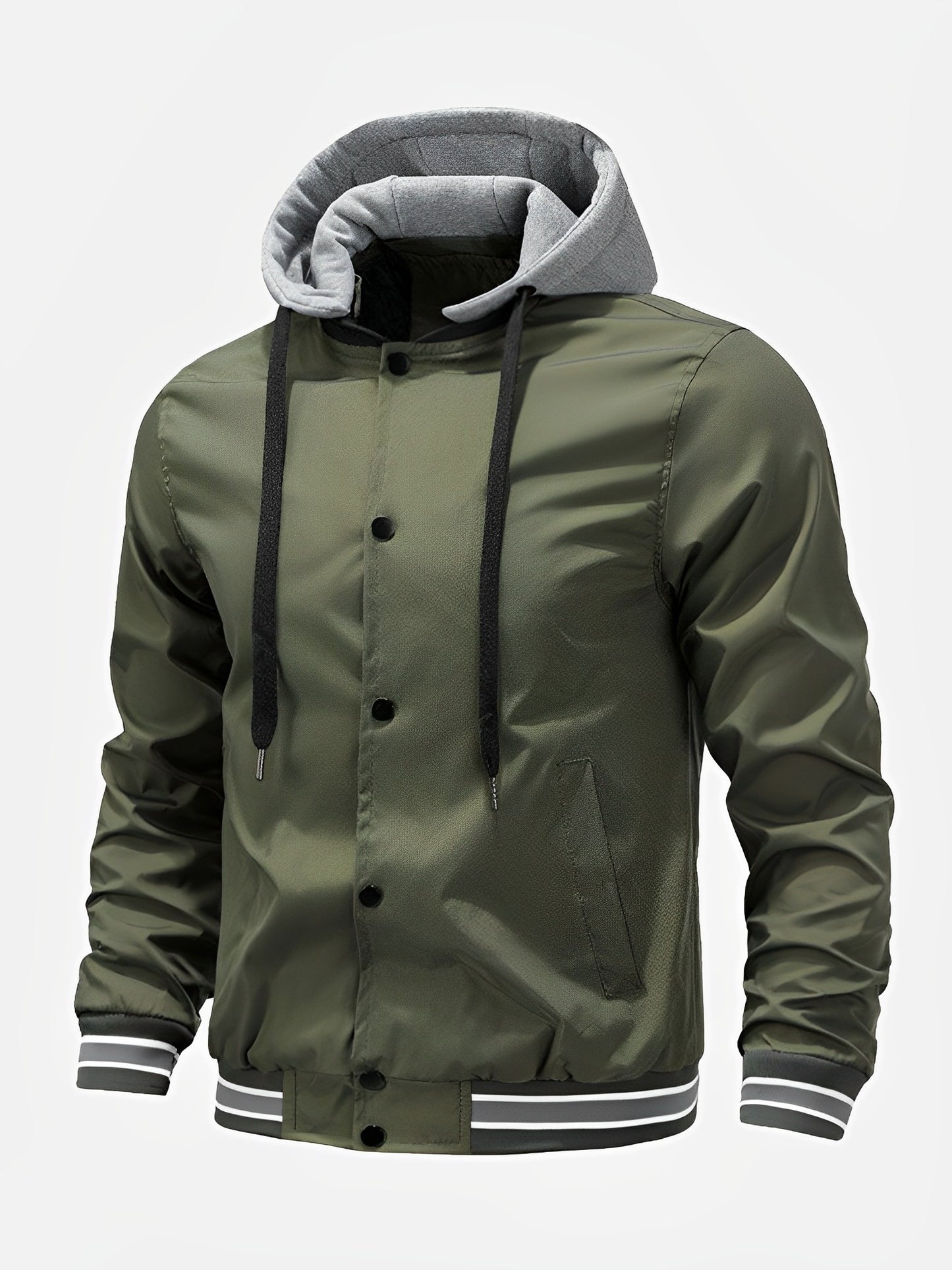 VersaFlex Hooded Bomber: Stijl & Aanpasbaarheid Verenigd