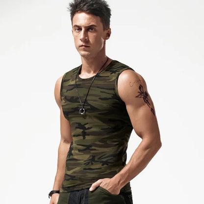 Harrel - Camouflage Militaire Zomer Vest