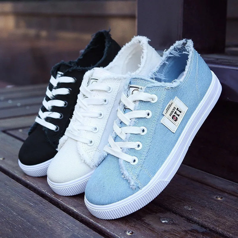 Stap in Stijl met Nieuwe Lente Canvas Sneakers voor Dames!