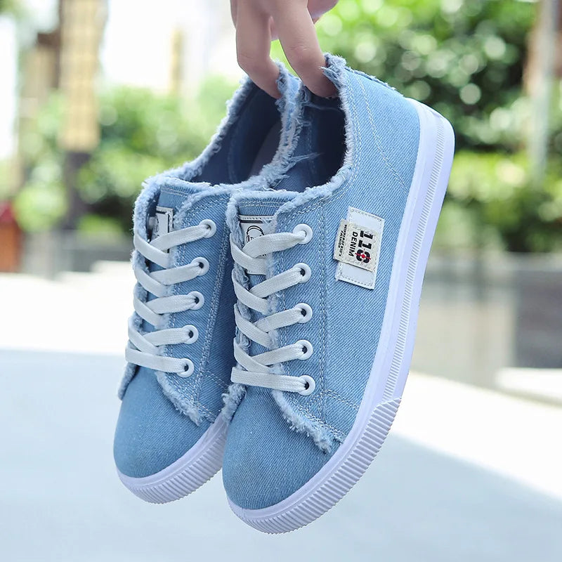 Stap in Stijl met Nieuwe Lente Canvas Sneakers voor Dames!