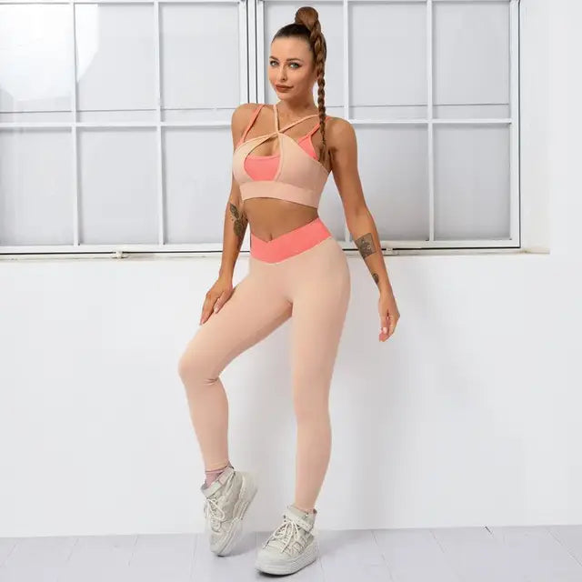 Oranje Fitness Set - Zara