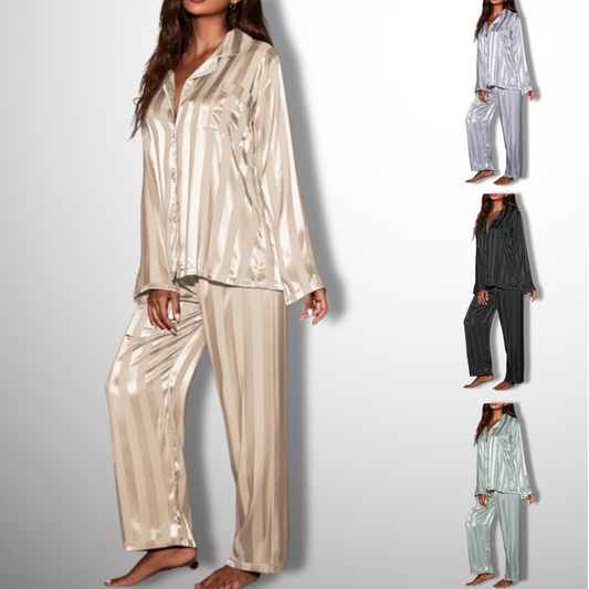 Prachtige Beige Pyjama - Abbagail