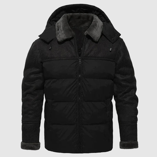 Dan Anthony Deluxe: Ultrawarme, Lichtgewicht Winterdonsjas met Sherpa Fleece