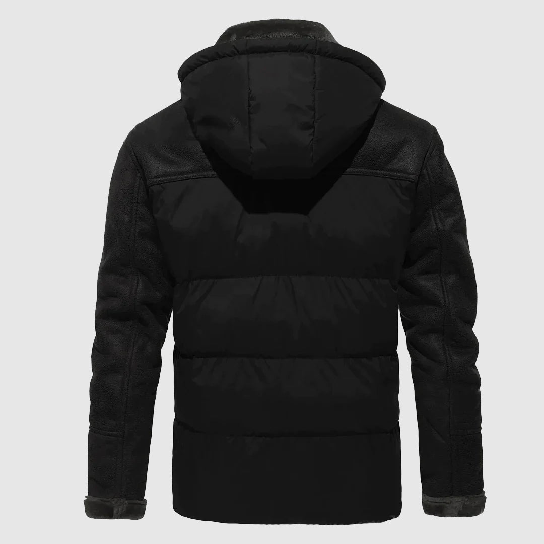 Dan Anthony Deluxe: Ultrawarme, Lichtgewicht Winterdonsjas met Sherpa Fleece