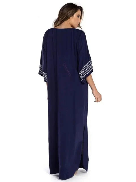 Zwarte Elegante Kaftan - Sophia