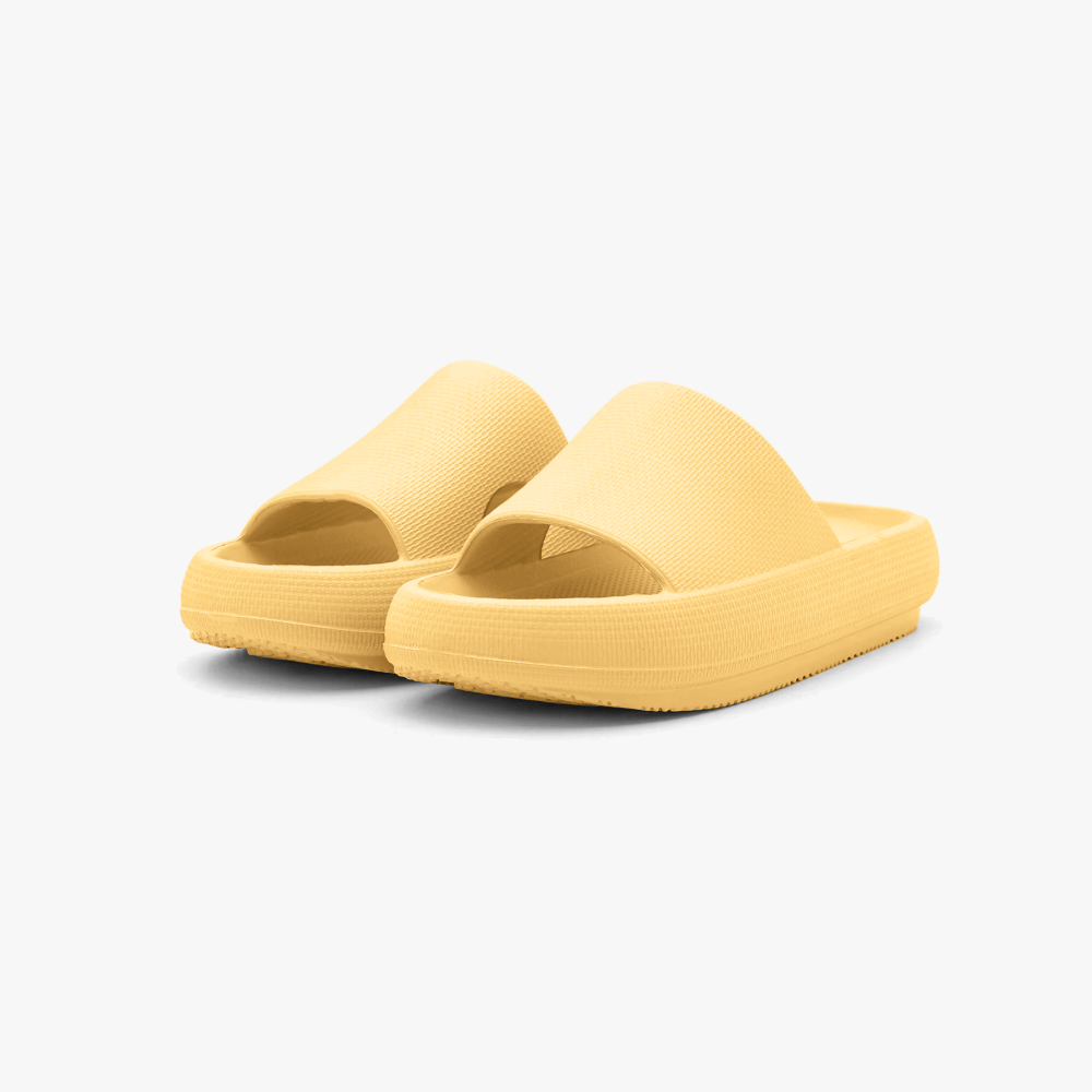 HappyFeet Luxe Slippers: 15° Comfort & Steun