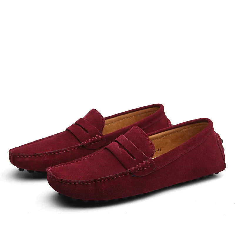 Bruine Suède Loafers - Irwin