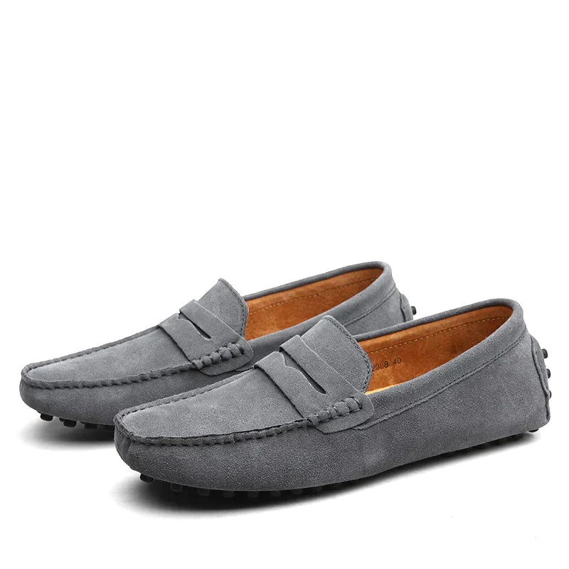 Bruine Suède Loafers - Irwin