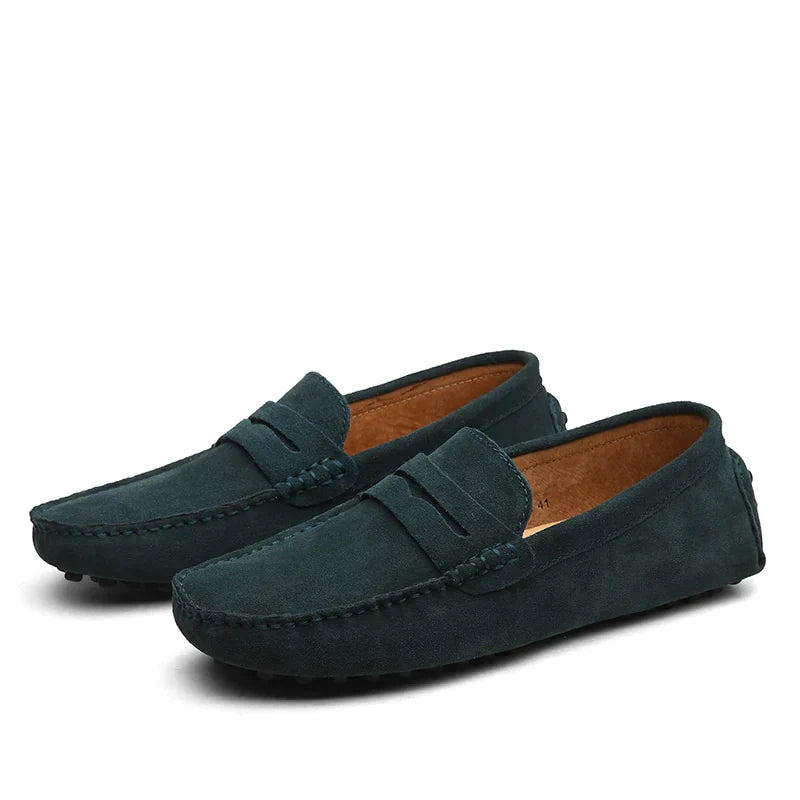 Bruine Suède Loafers - Irwin