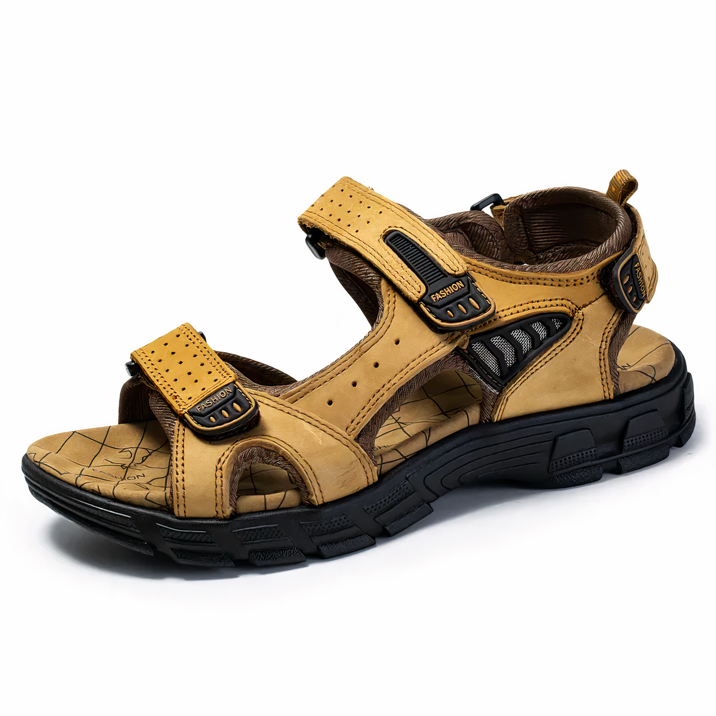 Zwarte Orthopedische Sandalen - Woody