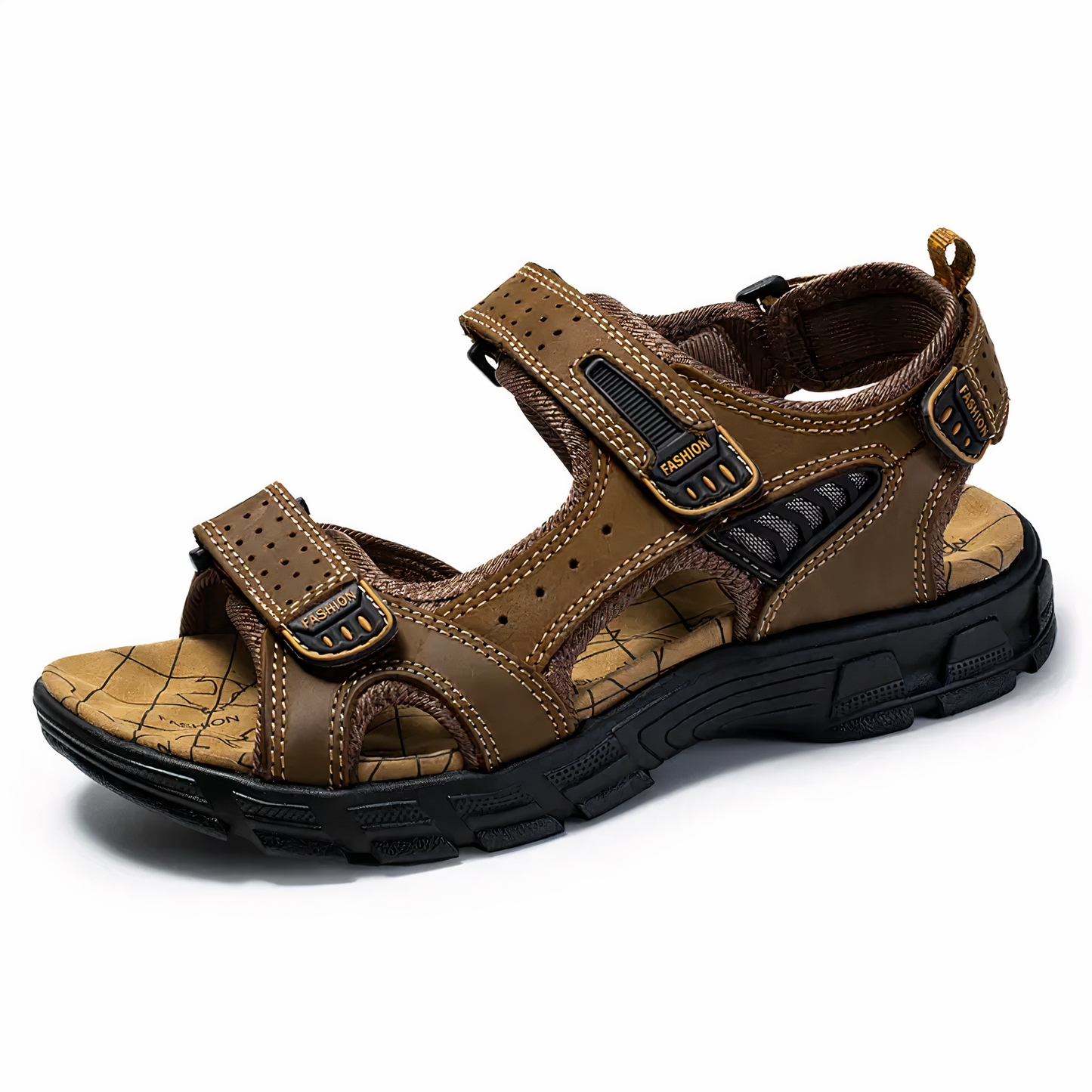 Zwarte Orthopedische Sandalen - Woody