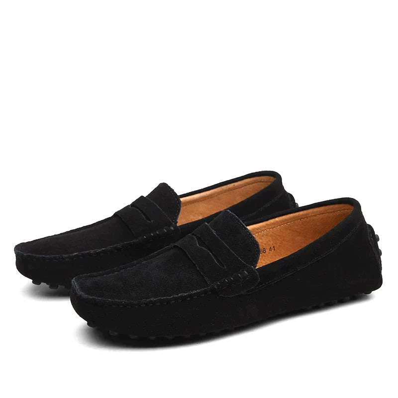 Bruine Suède Loafers - Irwin