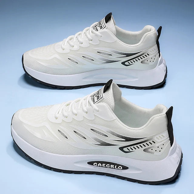 Witte Luxe Sneakers - Max