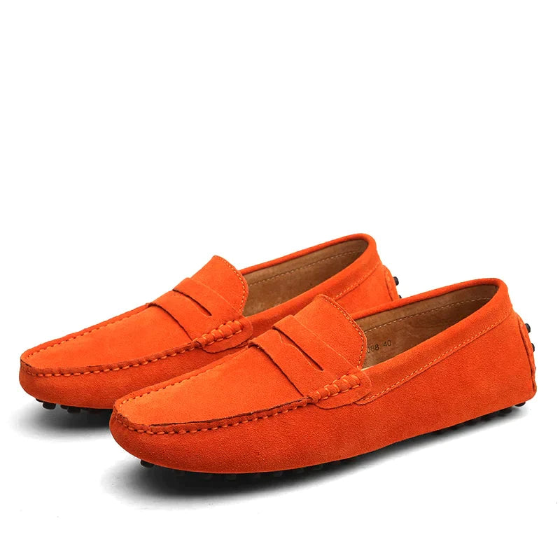 Bruine Suède Loafers - Irwin