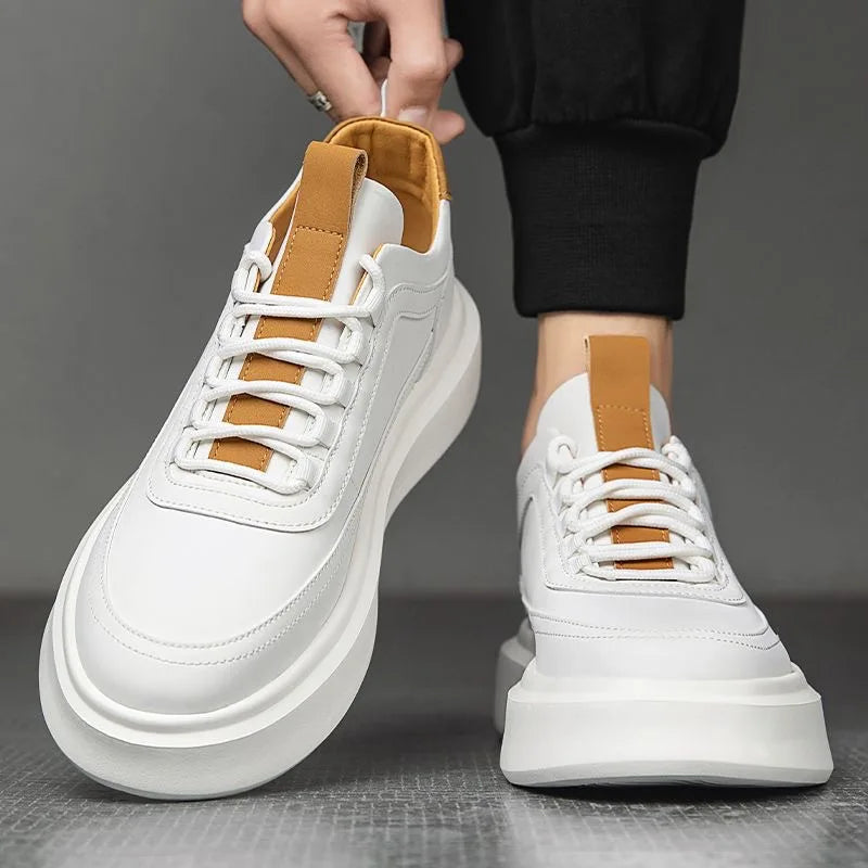 CloudStride: Ultieme Comfort Heren Sneakers - Loop, Ren, Sta in Wolkenzachte Gemak