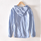 Blauwe Linnen Hoodie - Liam