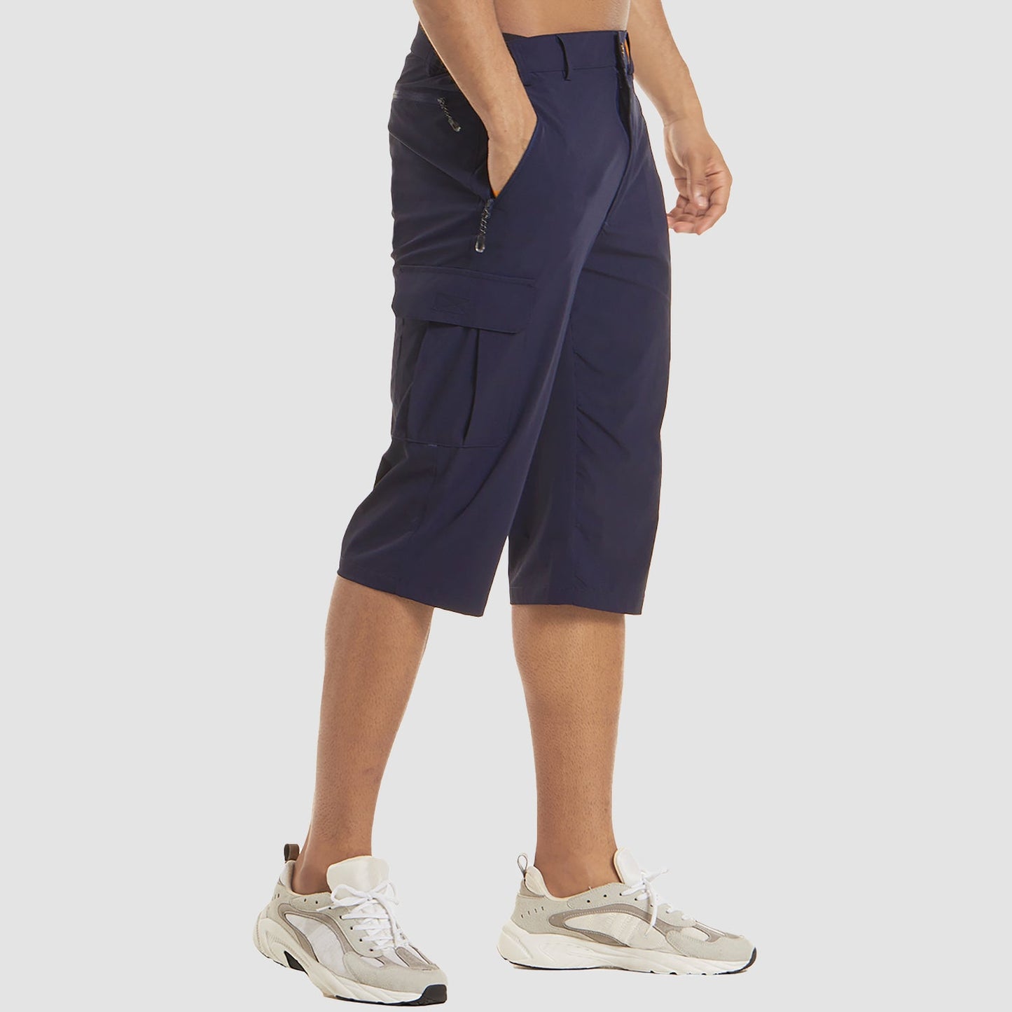 Ultra-Light Heren Cargo Shorts - Snel Droog & Knielengte