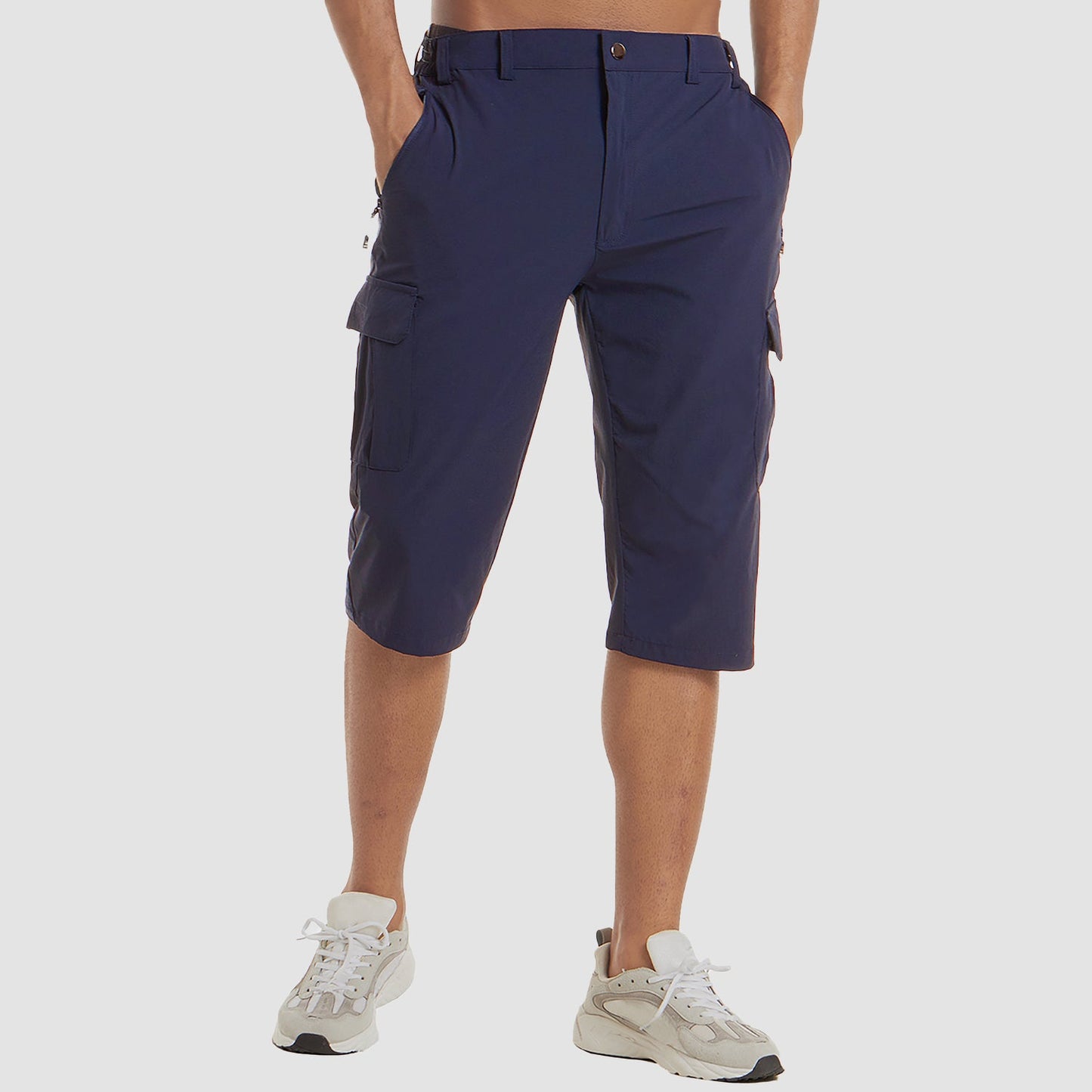 Ultra-Light Heren Cargo Shorts - Snel Droog & Knielengte