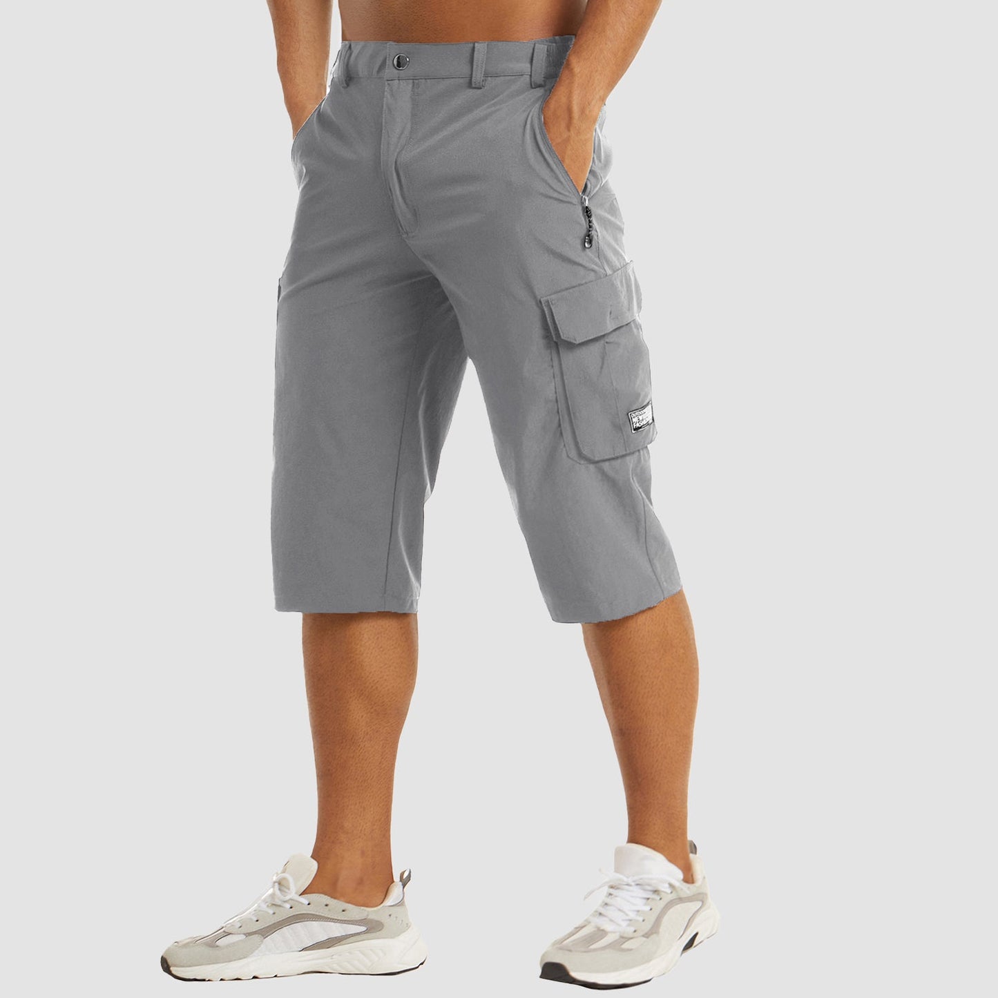 Ultra-Light Heren Cargo Shorts - Snel Droog & Knielengte