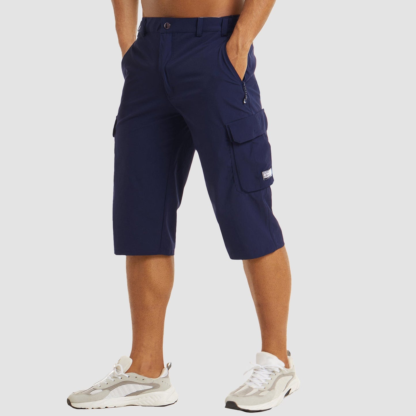 Ultra-Light Heren Cargo Shorts - Snel Droog & Knielengte