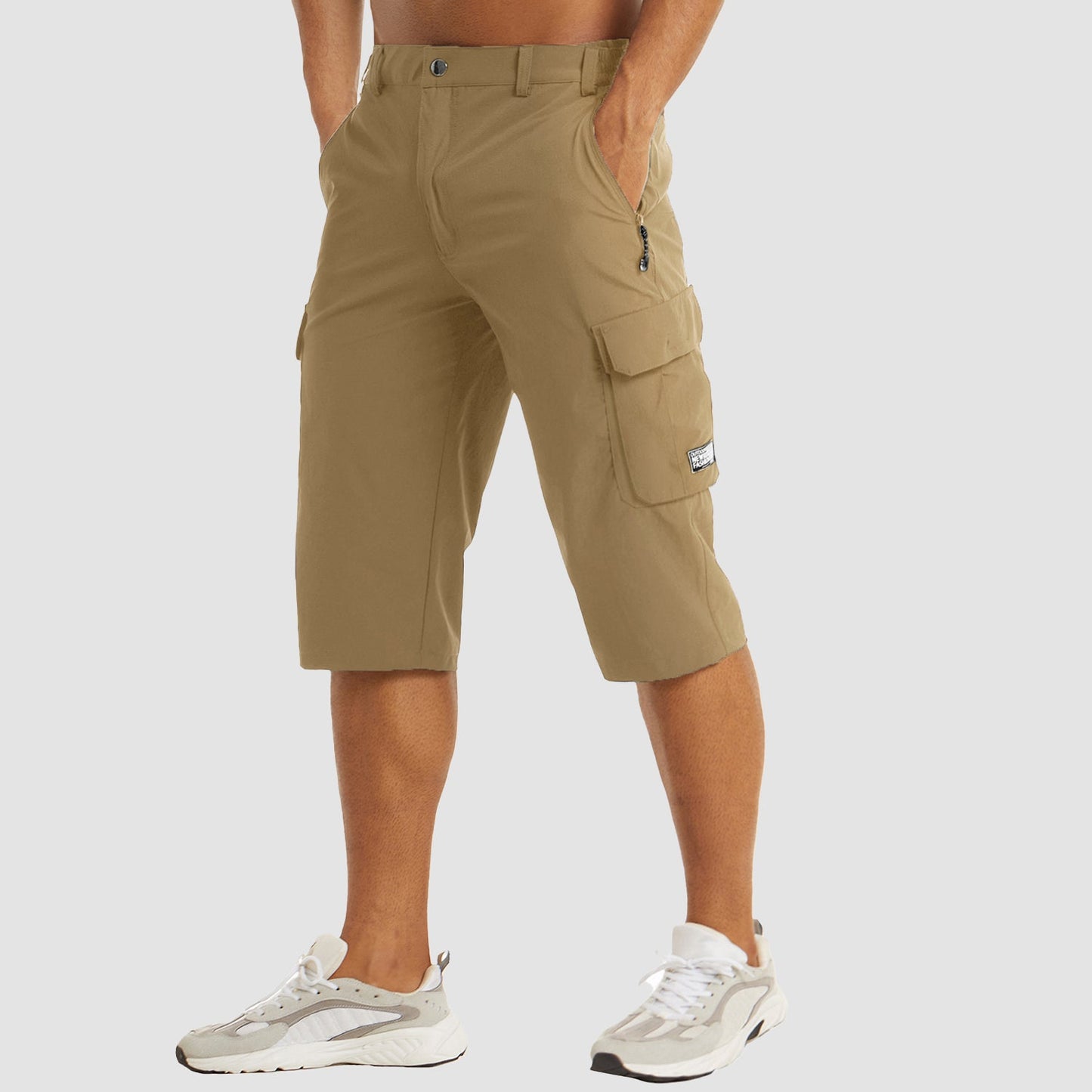 Ultra-Light Heren Cargo Shorts - Snel Droog & Knielengte